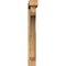 Ekena Millwork Legacy Block Smooth Bracket w/ Offset Brace, Western Red Cedar, 5 1/2"W x 32"D x 44"H BKT0604X32X44LEC05SWR - alternate 2